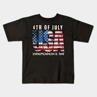 4th of July Independence Day Kids T-Shirt